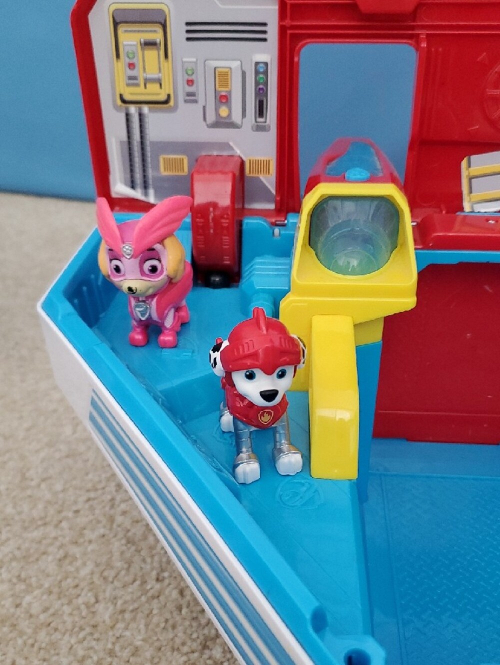 Paw Patrol Sky Rescue Jet & Helicopter Playset - Red & Blue - Picture 11 of 16